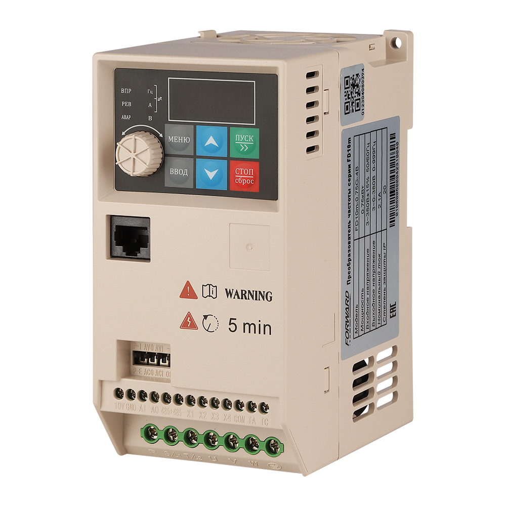  Преобразователь частоты FD10m-2.2G-4 